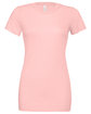 Bella + Canvas Ladies' Relaxed Triblend T-Shirt pink triblend FlatFront