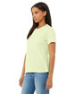 Bella + Canvas Ladies' Relaxed Triblend T-Shirt sprng grn trblnd ModelQrt