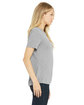 Bella + Canvas Ladies' Relaxed Triblend T-Shirt ath grey triblnd ModelSide
