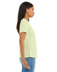 Bella + Canvas Ladies' Relaxed Triblend T-Shirt sprng grn trblnd ModelSide