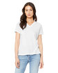 Bella + Canvas Ladies' Relaxed Triblend V-Neck T-Shirt  