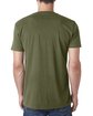 Next Level Apparel Men's Sueded V-Neck T-Shirt military green ModelBack