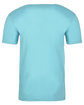 Next Level Apparel Men's Sueded V-Neck T-Shirt tahiti blue OFBack