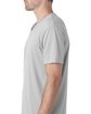Next Level Apparel Men's Sueded V-Neck T-Shirt light gray ModelSide