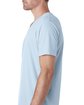 Next Level Apparel Men's Sueded V-Neck T-Shirt light blue ModelSide