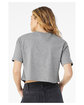Bella + Canvas FWD Fashion Ladies' Jersey Cropped T-Shirt athletic heather ModelBack