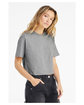 Bella + Canvas FWD Fashion Ladies' Jersey Cropped T-Shirt athletic heather ModelSide