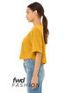 Bella + Canvas FWD Fashion Ladies' Jersey Cropped T-Shirt  ModelSide
