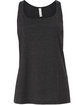 Bella + Canvas Ladies' Relaxed Jersey Tank dark gry heather FlatFront