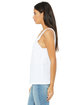 Bella + Canvas Ladies' Relaxed Jersey Tank white ModelSide