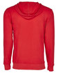 Next Level Apparel Adult Sueded Full-Zip Hoody red OFBack