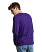 Russell Athletic Unisex Essential Performance Long-Sleeve T-Shirt purple ModelBack