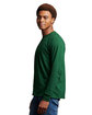 Russell Athletic Unisex Essential Performance Long-Sleeve T-Shirt dark green ModelSide