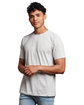 Russell Athletic Unisex Essential Performance T-Shirt ash ModelSide