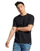 Russell Athletic Unisex Essential Performance T-Shirt BLACK ModelSide