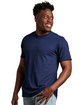 Russell Athletic Unisex Essential Performance T-Shirt NAVY ModelSide