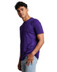 Russell Athletic Unisex Essential Performance T-Shirt purple ModelSide