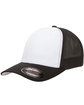 Yupoong Flexfit Trucker Mesh with White Front Panels Cap  