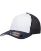 Yupoong Flexfit Trucker Mesh with White Front Panels Cap  