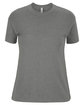 Next Level Apparel Ladies' Relaxed CVC T-Shirt dark hthr gray OFFront