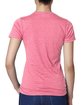 Next Level Apparel Ladies' CVC T-Shirt HOT PINK ModelBack