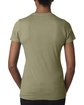 Next Level Apparel Ladies' CVC T-Shirt LIGHT OLIVE ModelBack