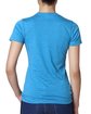 Next Level Apparel Ladies' CVC T-Shirt turquoise ModelBack