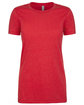Next Level Apparel Ladies' CVC T-Shirt red OFFront