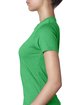 Next Level Apparel Ladies' CVC T-Shirt kelly green ModelSide