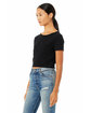 Bella + Canvas Ladies' Poly-Cotton Crop T-Shirt  ModelQrt