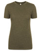 Next Level Apparel Ladies' Triblend Crew MILITARY GREEN OFFront