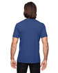 Anvil Adult Triblend T-Shirt HEATHER BLUE ModelBack