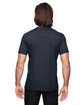 Anvil Adult Triblend T-Shirt HEATHER NAVY ModelBack