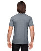 Gildan Adult Triblend T-Shirt GRAPHITE HEATHER ModelBack