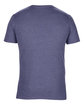 Gildan Adult Triblend T-Shirt heather blue FlatBack