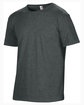 Gildan Adult Triblend T-Shirt HEATHER DK GREY OFQrt