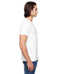 Gildan Adult Triblend T-Shirt WHITE ModelSide