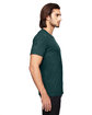 Anvil Adult Triblend T-Shirt HTH DARK GREEN ModelSide