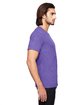 Gildan Adult Triblend T-Shirt HEATHER PURPLE ModelSide
