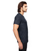 Anvil Adult Triblend T-Shirt HEATHER NAVY ModelSide