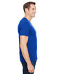 Anvil Adult Triblend T-Shirt ATLANTIC BLUE ModelSide