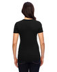 Gildan Ladies' Triblend T-Shirt black ModelBack
