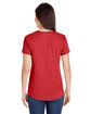 Gildan Ladies' Triblend T-Shirt heather red ModelBack