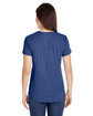 Gildan Ladies' Triblend T-Shirt HEATHER BLUE ModelBack