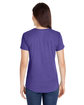 Gildan Ladies' Triblend T-Shirt HEATHER PURPLE ModelBack