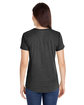 Gildan Ladies' Triblend T-Shirt heather dk grey ModelBack