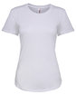 Gildan Ladies' Triblend T-Shirt white OFFront