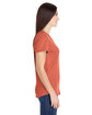Gildan Ladies' Triblend T-Shirt HEATHER BRONZE ModelSide