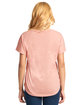 Next Level Apparel Ladies' Triblend Dolman T-Shirt desert pink ModelBack