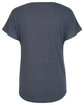 Next Level Apparel Ladies' Triblend Dolman T-Shirt indigo FlatBack